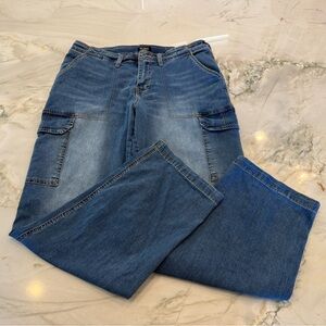 True Religion Relaxed Fit Blue Jeans